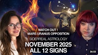 ALL 12 SIGNS reading Pay Attention this November 2025 Hidden Dangers Sidereal Astrology