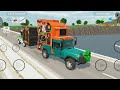 Do पिकअप Ke Bich Me मुकाबला || Indian vehicles simulator 3D game