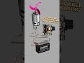 how to wire a dc motor speed controller // #shortvideo
