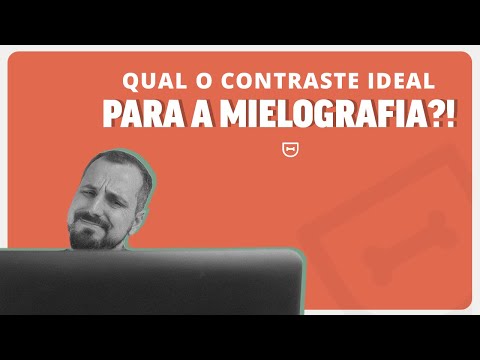 Vídeo: Na mielografia o contraste é?