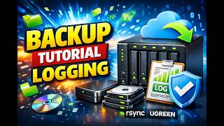 Backup Skript Shell Tutorial (rsync) UGreen NAS - Folge 2 (Logging)