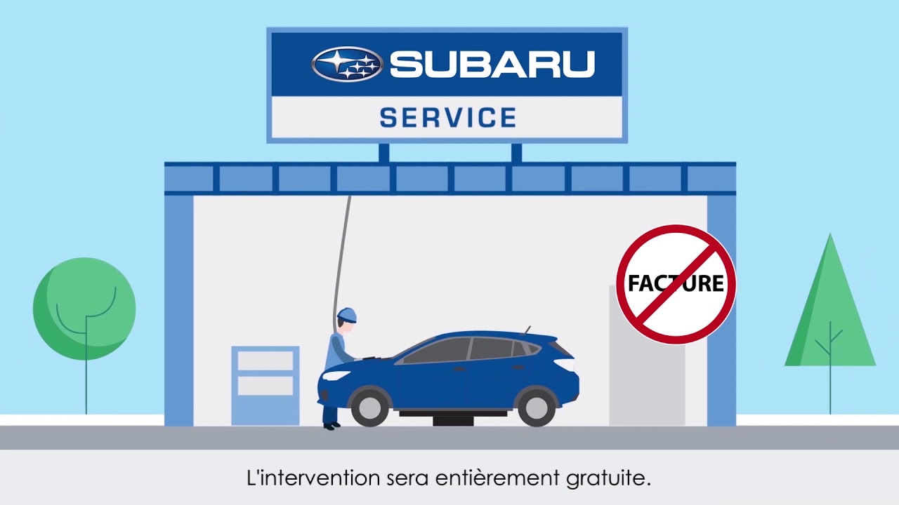 Campagnes de rappel - Subaru France — Subaru France