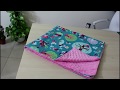 Two Seams Baby Blanket DIY For A Great Gift!