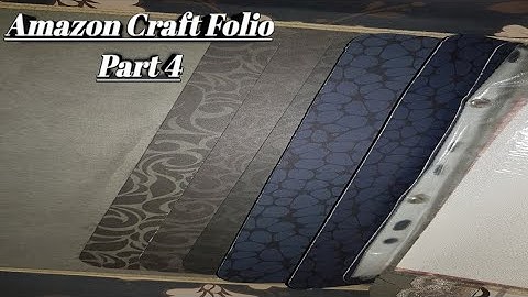 Amazon Folio Craft With Me | Part 4