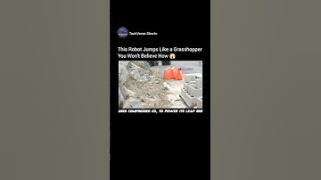 This Robot Jumps Like a Grasshopper🤯#shorts#robot