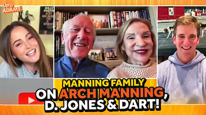 Eli Manning on Colts Daniel Jones & Giants Jaxson Dart, Archie & Olivia on Arch Manning at Texas!