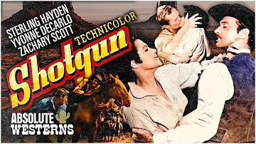 Iconic 1950's Western Movie I Shotgun (1955) I Absolute Westerns