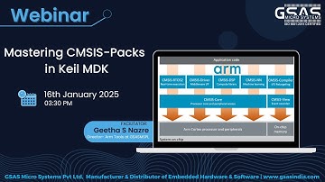 Arm Webinar | Mastering CMSIS-Packs in Keil MDK