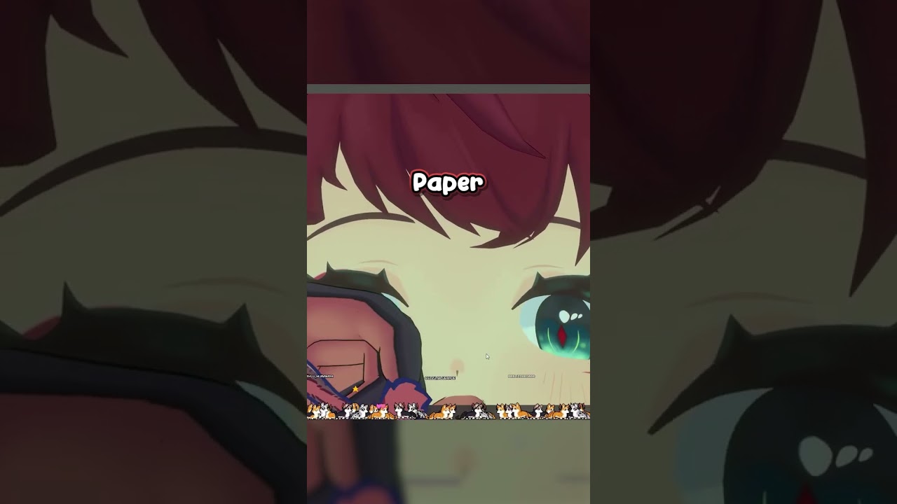 POV: You play Rock Paper Scissors with a VTuber ✂️