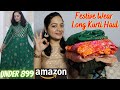 Amazon Festive Wear Kurti Haul | Amazon Maxi Dresses Haul Under 899 | Amazon Kurtis | Geetagraphy