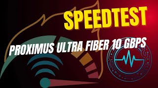 Belgian Isp Proximus Ultra Fiber 10 Gbps Speed Test & Results