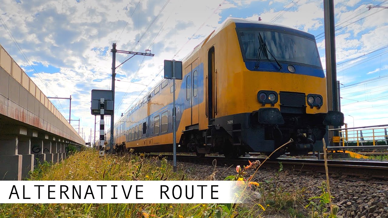 🇳🇱 [HDR] Rare route & coasting: Schiphol - Amsterdam - Amersfoort - Zwolle DDZ 14/8/2023