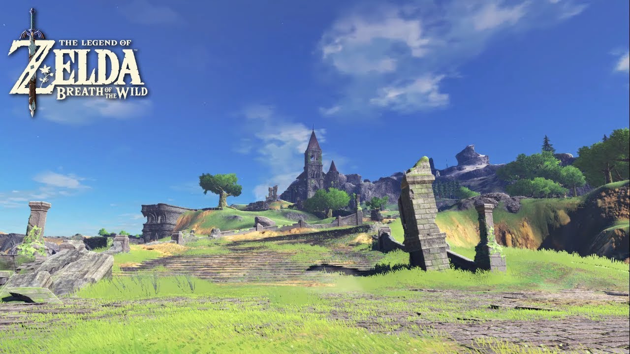 Staircase to Temple of Time - Zelda: Breath of the Wild - YouTube