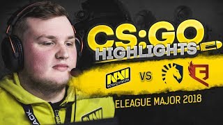 CSGO Highlights: NAVI vs Liquid, QB Fire @ ELEAGUE Major 2018