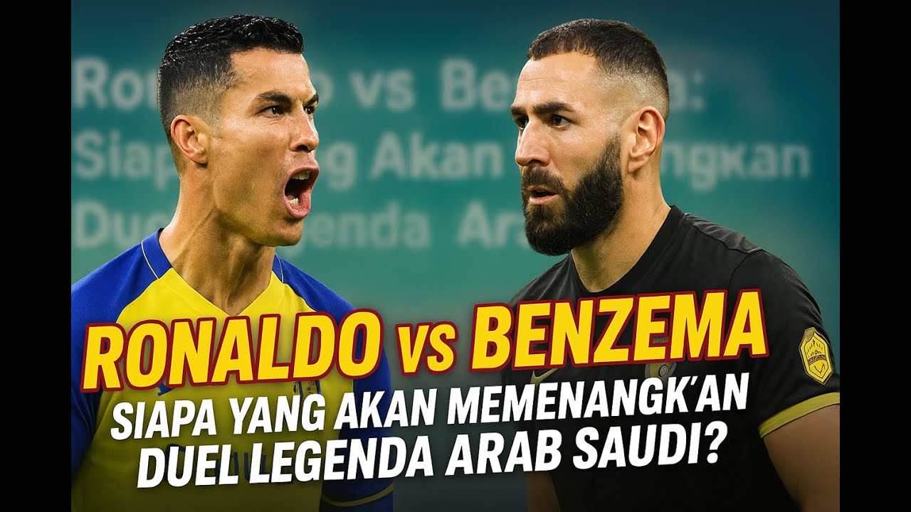 Ronaldo vs Benzema: Who Will Win the Saudi Clash of Legends? ⚡🔥