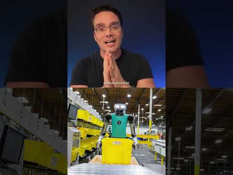 Thumbnail do vídeo: IMAGINA UMA FÁBRICA FEITA DE ROBÔS INTELIGENTES!