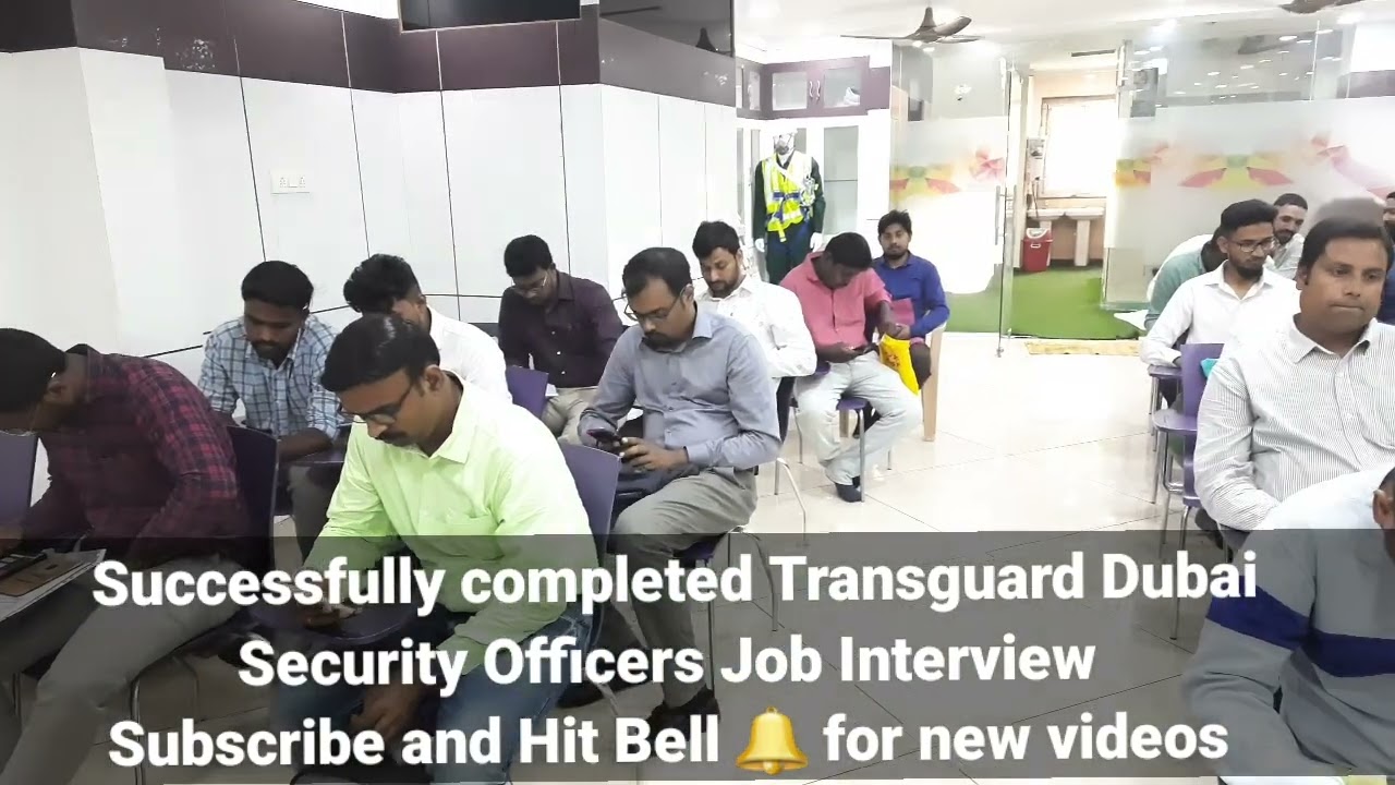 Transguard Interview day//Dubai Security job Interview//Gulf Job Interview in Hyderabad/Greatly boys