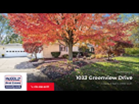 1023 Greenview Drive, Crown Point, IN home video tour