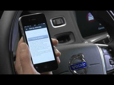 Sensus Connect: Deleting the connection between the Volvo on call app and your car