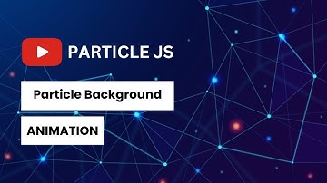 Particle JS library use in web project || Easy To Use