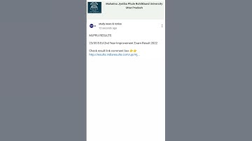 MJPRU RESULTS23/05 B.Ed 2nd Year Improvement Exam Result 2022 Check  result Open Now