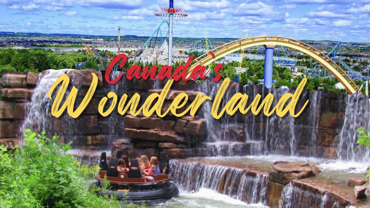 POV: White Water Canyon Ride – Epic Water Rafting Adventure at Canada’s Wonderland! 🌊🎢