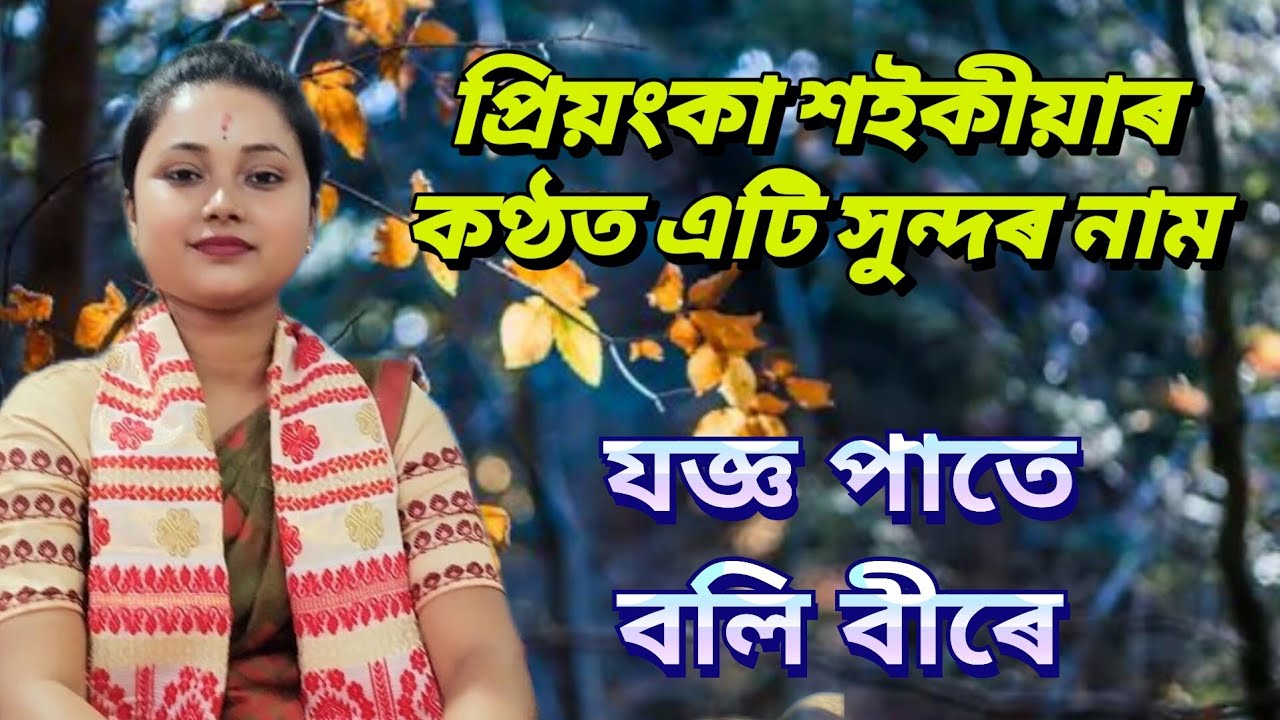 প্ৰিয়ংকা শইকীয়া নাগাৰা নাম // যজ্ঞ পাতে // Priyanka Saikia Nagara Naam #song #trending #nagaranaam