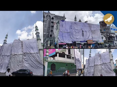 Hyderabad: Mosques covered ahead of Durga Idol immersion - SIASAT