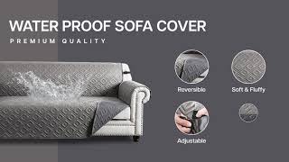 Waterproof Sofa Cover Reversible Anti Slip  Imperial Rooms