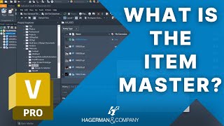 What is the Item Master in Autodesk Vault Professional?