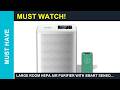 Large Room HEPA Air Purifier with Smart Sensors Smart Air Purifiers for Large Room Air Quality Guide