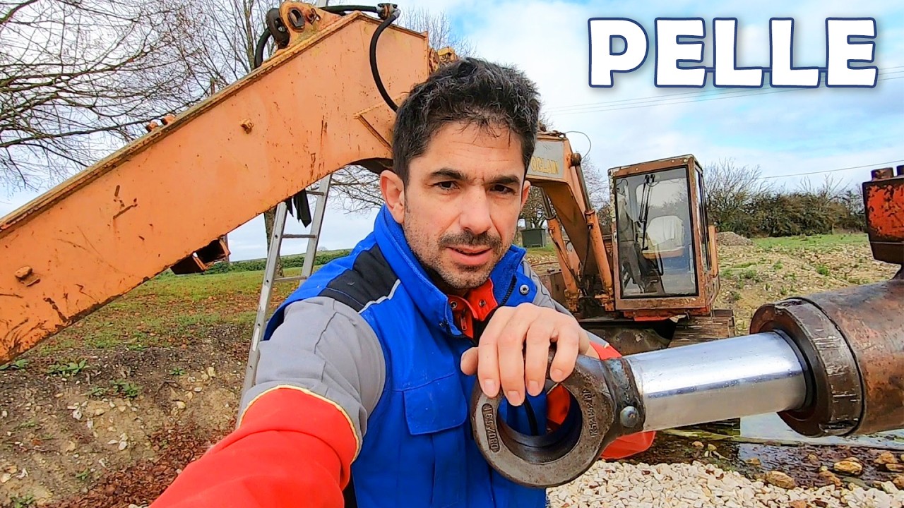 Réparations sur la pelleteuse - 2025