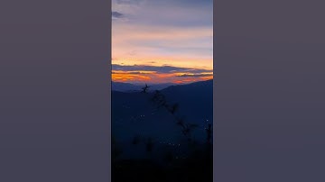 تصوير الغيوم مع غروب الشمس في أروع جبال العالم (القرآن الكريم ) #قرآن_كريم #القرآن_الكريم