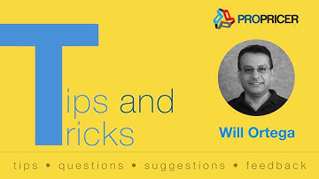 ProPricer Tips & Tricks: Import/Export Tool Enhancements in v9.3.108