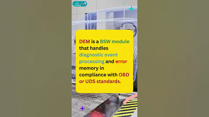 What is a Diagnostic Event Manager (DEM)? #electronics #automotive #embeddedsystems #iot #networking
