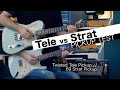 Telecaster (Twisted Tele Pickup) vs Stratocaster (69 Strat Pickup) Comparison