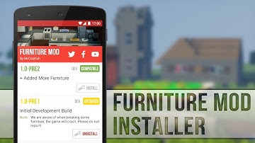 How to Install Furniture Mod for MCPE 0.13.0!