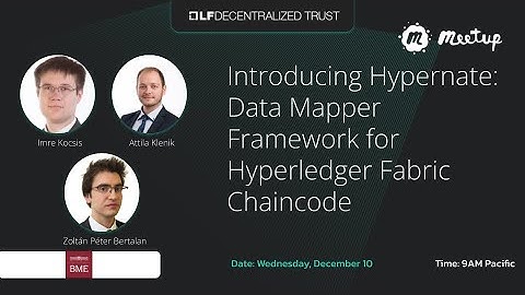 Hypernate: Data Mapper Framework for Hyperledger Fabric Chaincode