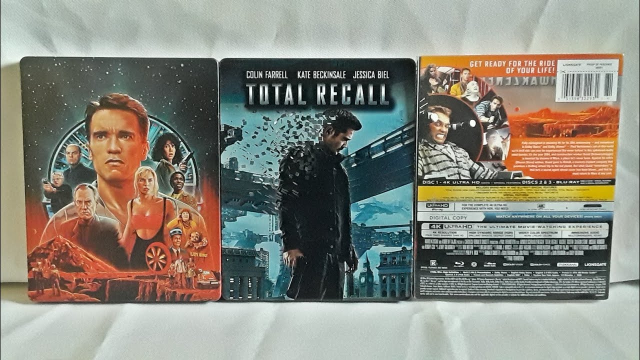 Unboxing Total Recall Movie Collection