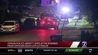 3 minors arrested after police chase