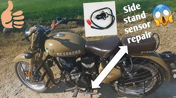 how to repair bullet bs6 side stand sensor at home 2000 बचा लिए मैंने !