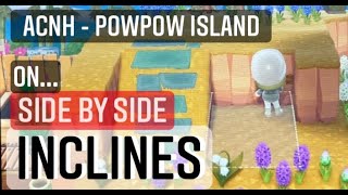 AC New Horizons: SIDE BY SIDE INCLINES  - Can you build them?