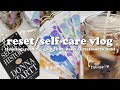 Reset, self-care vlog after exams ✨: cleaning, reading, relaxing, thrifting, book & sticker haul