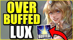 (4x BUFF?!) Uh... Riot? Lux did *NOT* need this big of a buff! Full AP Lux Support is broken now! 🌟