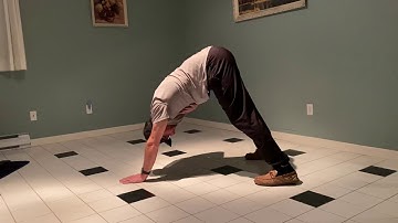 Single Arm Downward Dog Scap Push Ups