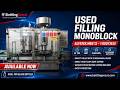 Filling Monoblock Bottling Alfatek Wine 2.000 bph on sale - Bottlingscout.com