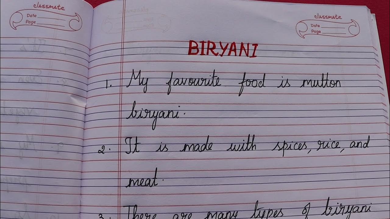 10 LINES ABOUT MY FAVOURITE FOOD BIRYANI ESSAY ABOUT MY FAVOURITE 10-lines-about-my-favourite-food-biryani-essay-about-my-favourite