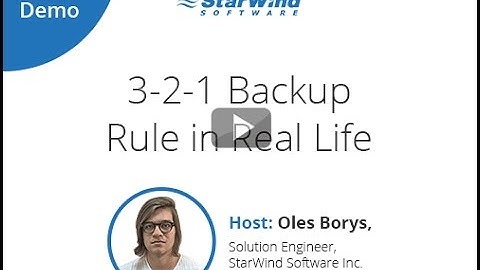 Live Demo: 3-2-1 Backup Rule in Real Life