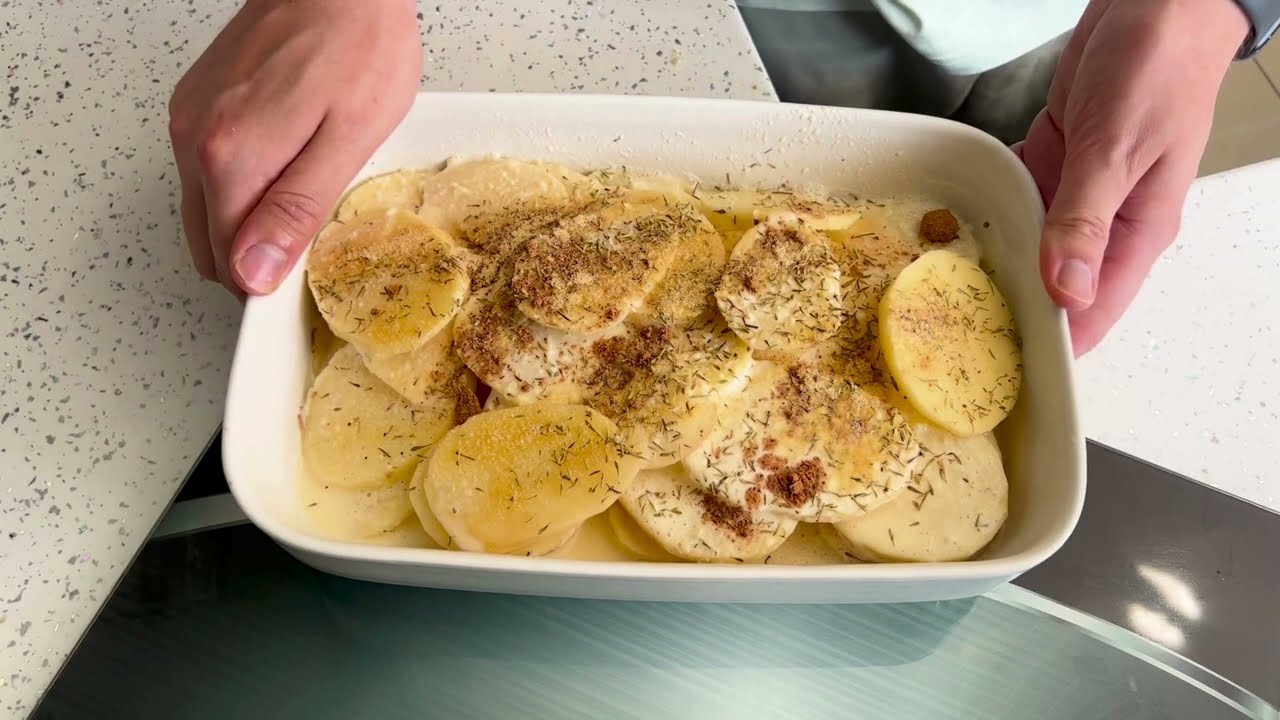 Today I make healthy Dauphinoise Potatoes, Can't say it, but can certainly make a good attempt