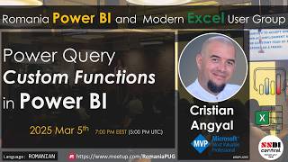 Power Query Custom Functions in Power BI, Excel or DFG2 | Cristian Angyal